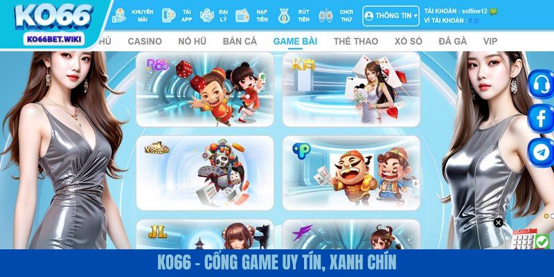 KO66 - Cổng game xanh chín, chất lượng tại Việt Nam